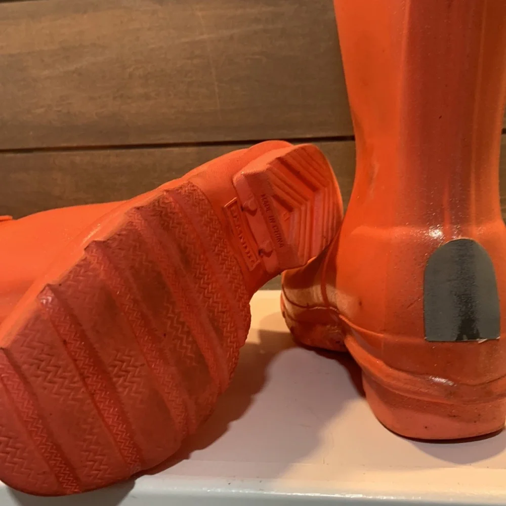 SOL!!! Hunter Boots Original Kids Starcloud Glitter Pink Size 5 Girls - Picture 8 of 8